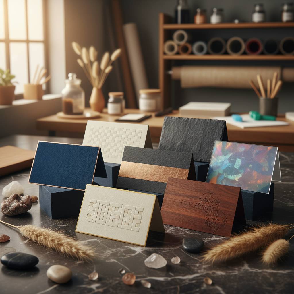 Specialty Materials and Luxury Card Options